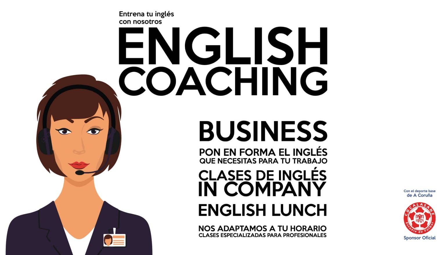 Información sobre los cursos de inglés para empresas de English 4you
